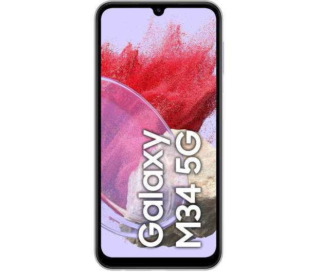 SAMSUNG Galaxy M34 5G 6/128GB Srebrny (M346B) - 1190001 - zdjęcie 3